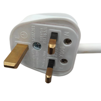 Prise d'extension britannique 13A 250V 3G1.5MM2 6 voies avec interrupteur