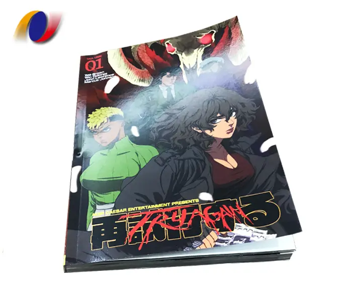Offre Spéciale design personnalisé papier à colorier livre manga anime bande dessinée impression personnalisé personnalisé livres pour enfants