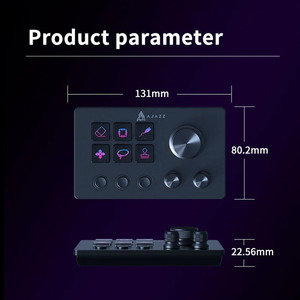 AJAZZ AKP03E Contrôleur Multimédia de Bureau 6 Touches LCD 3 Boutons Rotatifs pour Mixage Audio Gestion Logiciels de Streaming - Product Image 5