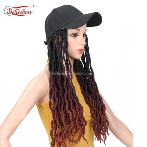 18 pulgadas sintético ombre dreadlock trenzas de pelo golden locs rizado África Twist diosa faux locs negro baloncesto - Product Image 4