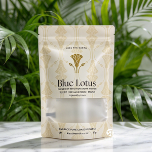 Sachets de thé à fleurs imprimés avec logo personnalisé, impression UV, feuille d'or, sachets refermables avec fenêtre pour emballage de thé aux herbes et aliments - Product Image 3