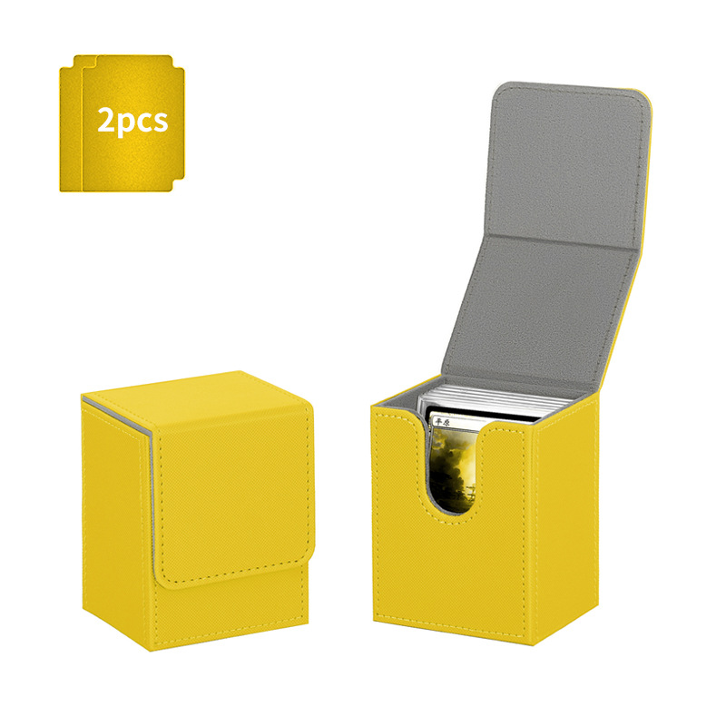 Scatola di inserimento verticale-100 unità-giallo-2 cartellini gialli