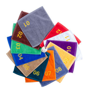 Toalla de Mano Cuadrada de Algodón Blanca y Negra con Logotipo Personalizado al por Mayor, Gruesa, Suave y Altamente Absorbente para Salón de Belleza, <span class=keywords><strong>Barber</strong></span>ía y Salón de Uñas - Product Image 5