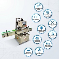 Machine de capsulage pneumatique de haute précision / Capsuleuse à vis à couple réglable