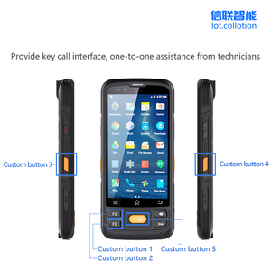 HC700S工業用PDAバーコードスキャナー指紋リーダー<span class=keywords><strong>Android</strong></span> 12 5インチスクリーンNFC RFID IP65-inストック3G + 32G - Product Image 5