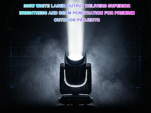 ضوء ليزر أبيض مقاوم للماء IP65 بقوة <span class=keywords><strong>300</strong></span> واط مع شعاع CMY/شعاع فائق متحرك للحفلات الخارجية والمناسبات والمعارض والزفاف - Product Image 3