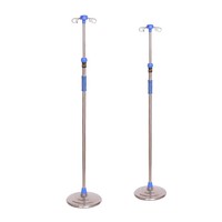 Vente en gros de supports d'infusion en acier inoxydable à bas prix, support à bouteilles mobile en fonte, support d'infusion pour hôpital, tige IV