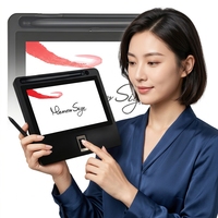 Tableta de Firma Electrónica con Pantalla LCD TFT a Color de 7 Pulgadas y Lápiz Inalámbrico para Escritorio/Laptop, Automatización de Flujo de Trabajo de Oficina sin Papel, en Stock