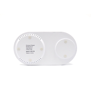 Lámpara LED moderna de <span class=keywords><strong>mesa</strong></span> con cargador inalámbrico QI, luz de protección ocular plegable por USB, cargador inalámbrico, 10W - Product Image 6