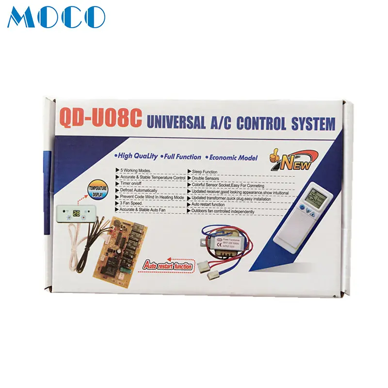 Échantillon gratuit disponible pour carte de circuit imprimé inverseur QD-U03C + système de contrôle de climatisation universel