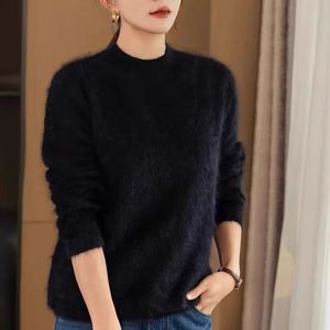 เสื้อสเวตเตอร์ขนแกะคอเต่าสำหรับผู้หญิงเสื้อผ้านุ่มสำหรับ2025 - Product Image 2