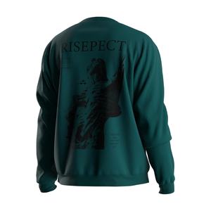 Sudadera Estilosa con Cuello Redondo, Versátil, Unisex, de Tela Suave, Manga Larga, Informal, Perfecta para Deportes y Ocio - Product Image 3