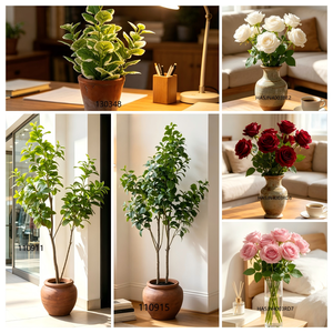 ต้นไม้ประดิษฐ์รูปทรง <span class=keywords><strong>Crassula</strong></span> Ovata แบบสมจริงในกระถางเยื่อกระดาษพร้อมดินปลอม ตกแต่งได้นาน ใช้ได้กับร้านกาแฟ สำนักงาน โต๊ะทำงาน - Product Image 6