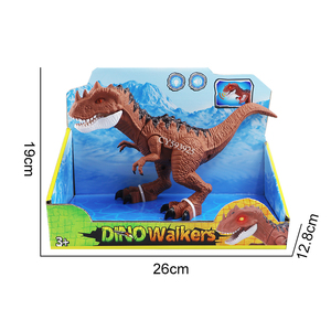 Yeni varış dinozor oyuncak dinozor aksiyon figürü hareketli eklemler dinozor modeli Tyrannosaurus Rex oyuncaklar ışık ve ses ile - Product Image 6
