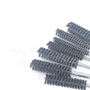 320 #   Brosse à tête sphérique en SiC à manche long de 220 mm pour le débavurage des cylindres de moteur et le polissage des trous transversaux - Product Image 3