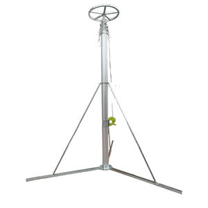 Meilleure vente de poteaux télescopiques à commande manuelle de <span class=keywords><strong>10m</strong></span> mât <span class=keywords><strong>télescopique</strong></span> manuel monté pour radio jambon - Product Image 6