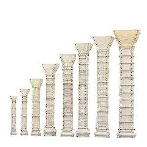 环氧树脂罗马塑料成型工作柱用ABS塑料装饰墙单板石材硅模具