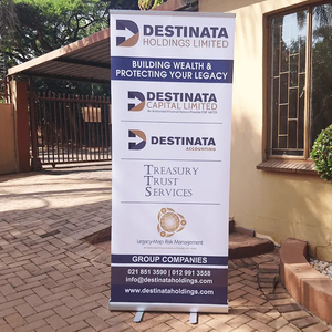 Quảng cáo trong nhà hiển thị dọc đứng biểu ngữ 80x200 hiển thị kéo lên cổ điển cuộn lên biểu ngữ đứng - Product Image 5