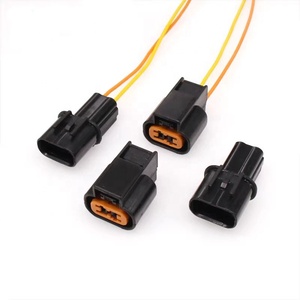 PB625-02027 PB621-02020 Sensor Otomotif Plug 2 Pin Male Female Hitam Tahan Air Kabel Harness - Product Image 3