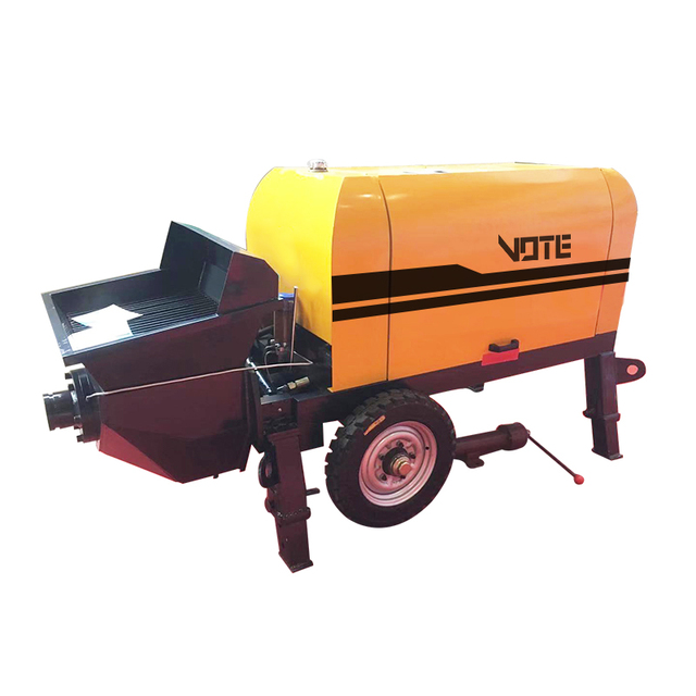 Concrete Screw Cement Peristaltic Mortar Grout Pump Concrete Transfer Mini Beton Line Pump