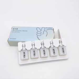 Winendent Matériaux Dentaires Consommables Ambre HT Bl2 <span class=keywords><strong>BL1</strong></span> C14 Lithium Disilicate Bloc Dentaire Verre Céramique pour Laboratoire Dentaire - Product Image 2