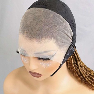 Parrucca Lace Front 13x4 in Capelli Brasiliani 613 Golden, Lunga Ondulata, Castano <span class=keywords><strong>Chiaro</strong></span>/<span class=keywords><strong>Biondo</strong></span>, Permanente e Tintura Possibili, 4x4 - Product Image 2
