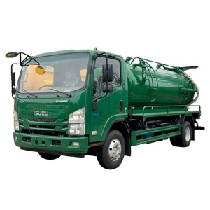 Unità Portatile Isuzu Kv100 4CBM con Serbatoio per Vuoto e Pompa, Rimorchio per Trasporto Fanghi, Camion con Serbatoio per Aspirazione Feci - Product Image 1