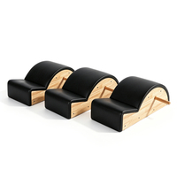 Correcteur de posture en bois de chêne massif pour Pilates, arceau d'étirement dorsal, couleurs personnalisables avec logo pour studio