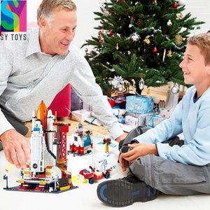 SY <span class=keywords><strong>navette</strong></span> <span class=keywords><strong>spatiale</strong></span> jouets ensembles de construction tour de contrôle Kit de construction éducatif espace Exploration fusée <span class=keywords><strong>jouet</strong></span> tige <span class=keywords><strong>jouet</strong></span> - Product Image 2
