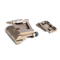 Loupe 90 ° Flip-to-Side Mount Base Support QD Quick Release/Detach Base pour G23 G33 G43 G45 3X 5X Magnifier