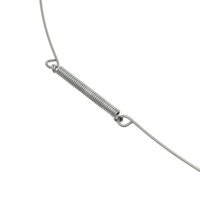 Joint d'étanchéité de porte extérieure avec ressort et pince de fixation 2W20017E, pièce de rechange pour lave-linge à chargement frontal LG Kenmore
