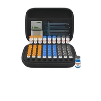 Boîte de rangement compacte pour flacons en plastique de 3 ml, 63 emplacements, organisateur de réfrigérateur pour échantillons de laboratoire, vente en gros OEM