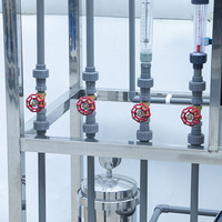Équipement de traitement de l'eau RO Osmose inverse 0,5 tonne/heure EDI Machine à eau ultra-pure 1000L 220V Système d'eau propre industriel