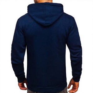 Sudadera con Capucha para Hombre Long Mission Industry, Color Azul Marino, Invierno, 100% Algodón, Felpa, Diseño Sublimado con Estampado de Zapatillas Deportivas, Estilo Casual - Product Image 5