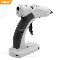 Pistolet à colle chaude électrique rechargeable sans fil 60W à batterie lithium