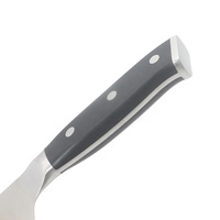 Qualité 5CR15MOV Matériel 3PC Couteau De Cuisine Ensemble Chef Santoku Couteau Utilitaire avec Poignée Noire Forgée