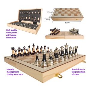 <span class=keywords><strong>Scacchiera</strong></span> Portatile Ecologica di Alta Qualità del Produttore, Gioco degli <span class=keywords><strong>Scacchi</strong></span> in Legno - Product Image 1