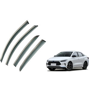 Injection Side Window Deflectors Visor Rain Guards for BYD E3 2021 Wind Deflector Auto Accessories - Product Image 1