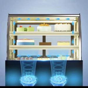 <span class=keywords><strong>Vitrine</strong></span> <span class=keywords><strong>réfrigérée</strong></span> pour <span class=keywords><strong>pâtisserie</strong></span> à température unique, refroidissement par air, <span class=keywords><strong>vitrine</strong></span> en verre LED, <span class=keywords><strong>prix</strong></span> bas, pâtisseries avec porte coulissante arrière - Product Image 5