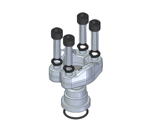 Высококачественная итальянская нержавеющая сталь Inox, разрезанные фланцы для масляных гидравлических систем на экспорт