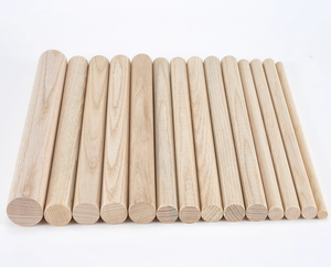 Madera de fresno blanca certificada FSC, varilla redonda de madera de fresno, servicio de tallado y fresado CNC, piezas de muebles de diseño personalizado - Product Image 5