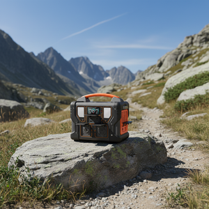 Batterie de secours mobile MIQ, générateur solaire portable pour le camping, la maison et l'extérieur, station d'alimentation au lithium 500w avec éclairage - Product Image 6