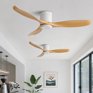 Ventilador de Techo Moderno con 3 Aspas, Motor Negro, Motor de Corriente Continua, Control Remoto, Funcionamiento Silencioso para Sala de Estar, Dormitorio, Decoración del Hogar - Product Image 4