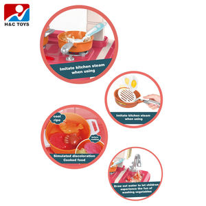 Ensemble de <span class=keywords><strong>cuisine</strong></span> en plastique <span class=keywords><strong>pour</strong></span> filles, best-seller, avec lumière et musique, <span class=keywords><strong>pour</strong></span> les enfants de <span class=keywords><strong>2</strong></span> à 4 <span class=keywords><strong>ans</strong></span> - Product Image 3