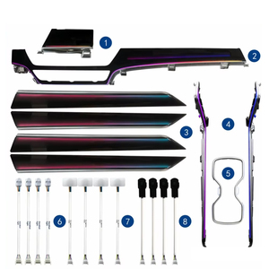 لهوندا أكورد + مصباح قالب ديناميكي وغطاء تغويير لوحة إضاءة محيطة ليد إكسسوارات داخلية - Product Image 1