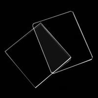 Lámina de Vidrio de Cuarzo Rectangular Transparente Resistente al Calor de Alta Calidad para Ventanas Ópticas