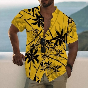 <span class=keywords><strong>Chemise</strong></span> décontractée à manches courtes pour <span class=keywords><strong>homme</strong></span>, imprimé perroquet, style hawaïen, vacances à la plage, coupe ample, taille <span class=keywords><strong>XL</strong></span>, livraison gratuite - Product Image 1