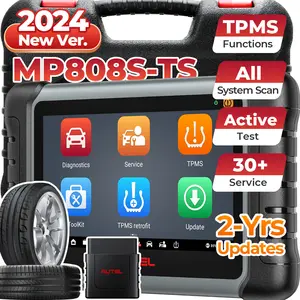 Autel Mp808s-ts Maxipro Mp808s Mp808 Ts 808 Ds808bt Lập Trình Tpms Kết Nối Không Dây Tất Cả Hệ Thống Công Cụ Quét Chẩn Đoán Obd2