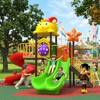 Structures de jeu pour enfants de qualité commerciale : toboggans, balançoires, escaliers, équipements de divertissement pour parcs et aires de jeux extérieures