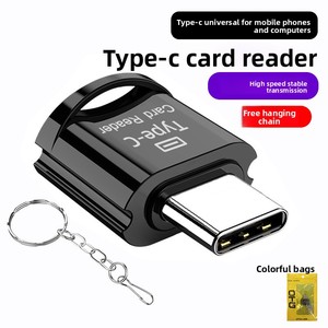 Factory Wholesale Type-C <strong>OTG</strong> Adapter External <strong>Micro</strong> <strong>USB</strong> Cardreader for PC &amp; Mobile Phone <strong>TF</strong> <strong>Card</strong> &amp; Memory <strong>Card</strong> <strong>Reader</strong> - Product Image 5